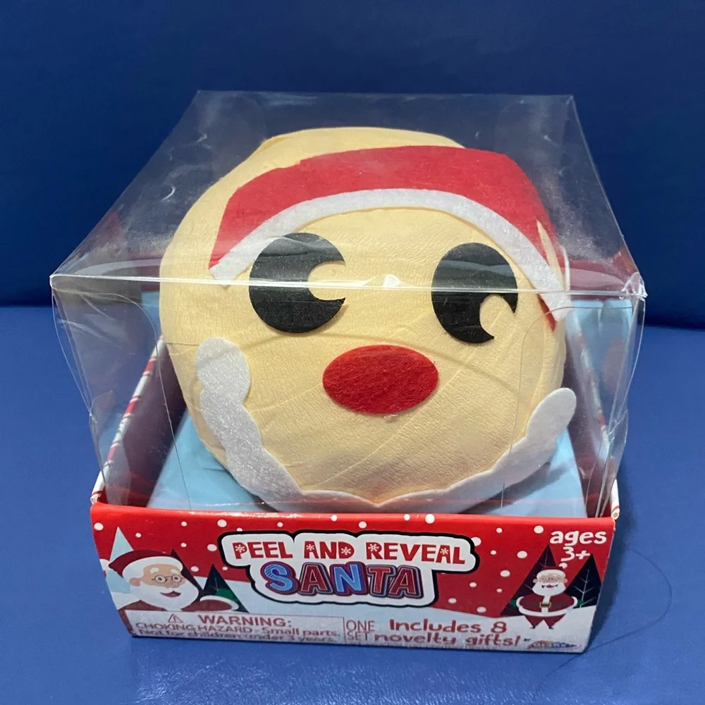 New Peel and Reveal Snowman or Santa
